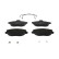Kit de plaquettes de frein, frein à disque PREMIER ECO FRICTION FVR1002 Ferodo, Vignette 3