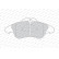 Kit de plaquettes de frein, frein à disque PREMIER ECO FRICTION FVR1038 Ferodo, Vignette 4