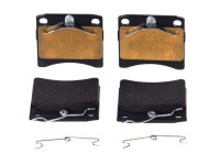 Kit de plaquettes de frein, frein à disque PREMIER ECO FRICTION FVR1131 Ferodo