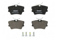 Kit de plaquettes de frein, frein à disque PREMIER ECO FRICTION FVR1132 Ferodo