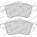 Kit de plaquettes de frein, frein à disque PREMIER ECO FRICTION FVR1163 Ferodo, Vignette 5