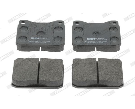 Kit de plaquettes de frein, frein à disque PREMIER ECO FRICTION FVR129 Ferodo, Image 3