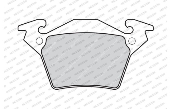 Kit de plaquettes de frein, frein à disque PREMIER ECO FRICTION FVR1305 Ferodo, Image 3