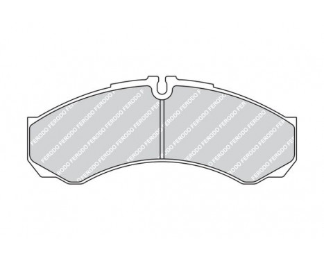 Kit de plaquettes de frein, frein à disque PREMIER ECO FRICTION FVR1315 Ferodo, Image 2