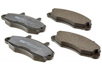 Kit de plaquettes de frein, frein à disque PREMIER ECO FRICTION FVR1338 Ferodo