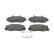 Kit de plaquettes de frein, frein à disque PREMIER ECO FRICTION FVR1338 Ferodo, Vignette 3