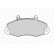 Kit de plaquettes de frein, frein à disque PREMIER ECO FRICTION FVR1338 Ferodo, Vignette 4