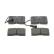 Kit de plaquettes de frein, frein à disque PREMIER ECO FRICTION FVR1353 Ferodo