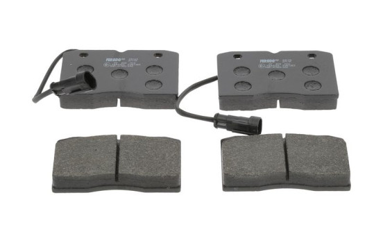 Kit de plaquettes de frein, frein à disque PREMIER ECO FRICTION FVR1353 Ferodo