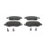 Kit de plaquettes de frein, frein à disque PREMIER ECO FRICTION FVR1381 Ferodo, Vignette 3