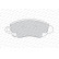 Kit de plaquettes de frein, frein à disque PREMIER ECO FRICTION FVR1381 Ferodo, Vignette 4