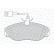 Kit de plaquettes de frein, frein à disque PREMIER ECO FRICTION FVR1396 Ferodo, Vignette 4