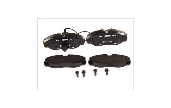 Kit de plaquettes de frein, frein à disque PREMIER ECO FRICTION FVR1397 Ferodo