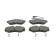 Kit de plaquettes de frein, frein à disque PREMIER ECO FRICTION FVR1397 Ferodo, Vignette 3
