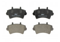 Kit de plaquettes de frein, frein à disque PREMIER ECO FRICTION FVR1452 Ferodo