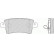 Kit de plaquettes de frein, frein à disque PREMIER ECO FRICTION FVR1453 Ferodo
