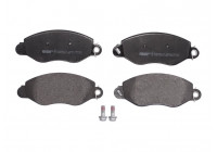Kit de plaquettes de frein, frein à disque PREMIER ECO FRICTION FVR1461 Ferodo