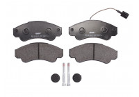 Kit de plaquettes de frein, frein à disque PREMIER ECO FRICTION FVR1479 Ferodo