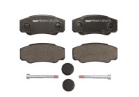 Kit de plaquettes de frein, frein à disque PREMIER ECO FRICTION FVR1480 Ferodo