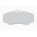 Kit de plaquettes de frein, frein à disque PREMIER ECO FRICTION FVR1480 Ferodo, Vignette 4