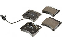 Kit de plaquettes de frein, frein à disque PREMIER ECO FRICTION FVR1492 Ferodo