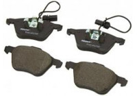 Kit de plaquettes de frein, frein à disque PREMIER ECO FRICTION FVR1497 Ferodo