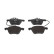 Kit de plaquettes de frein, frein à disque PREMIER ECO FRICTION FVR1497 Ferodo, Vignette 3