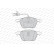 Kit de plaquettes de frein, frein à disque PREMIER ECO FRICTION FVR1497 Ferodo, Vignette 4