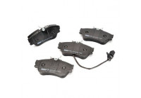 Kit de plaquettes de frein, frein à disque PREMIER ECO FRICTION FVR1519 Ferodo
