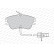 Kit de plaquettes de frein, frein à disque PREMIER ECO FRICTION FVR1519 Ferodo, Vignette 4