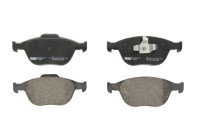 Kit de plaquettes de frein, frein à disque PREMIER ECO FRICTION FVR1568 Ferodo