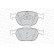 Kit de plaquettes de frein, frein à disque PREMIER ECO FRICTION FVR1568 Ferodo, Vignette 3