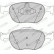 Kit de plaquettes de frein, frein à disque PREMIER ECO FRICTION FVR1568 Ferodo, Vignette 4