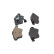 Kit de plaquettes de frein, frein à disque PREMIER ECO FRICTION FVR1642 Ferodo, Vignette 6