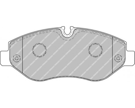 Kit de plaquettes de frein, frein à disque PREMIER ECO FRICTION FVR1778 Ferodo, Image 2