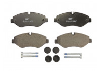 Kit de plaquettes de frein, frein à disque PREMIER ECO FRICTION FVR1778 Ferodo