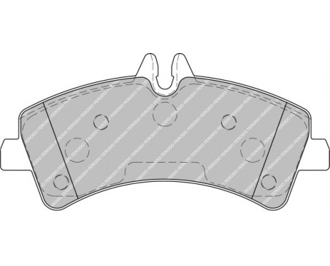 Kit de plaquettes de frein, frein à disque PREMIER ECO FRICTION FVR1779 Ferodo, Image 2