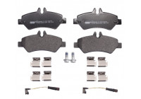 Kit de plaquettes de frein, frein à disque PREMIER ECO FRICTION FVR1780 Ferodo