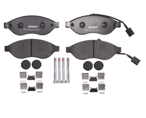 Kit de plaquettes de frein, frein à disque PREMIER ECO FRICTION FVR1923 Ferodo