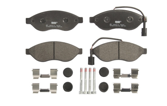 Kit de plaquettes de frein, frein à disque PREMIER ECO FRICTION FVR1924 Ferodo