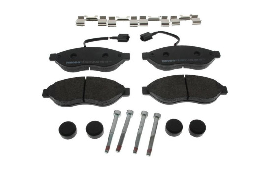Kit de plaquettes de frein, frein à disque PREMIER ECO FRICTION FVR1924 Ferodo, Image 2