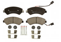 Kit de plaquettes de frein, frein à disque PREMIER ECO FRICTION FVR1925 Ferodo
