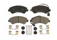 Kit de plaquettes de frein, frein à disque PREMIER ECO FRICTION FVR1926 Ferodo