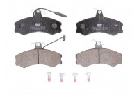 Kit de plaquettes de frein, frein à disque PREMIER ECO FRICTION FVR287 Ferodo