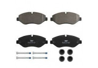 Kit de plaquettes de frein, frein à disque PREMIER ECO FRICTION FVR377 Ferodo