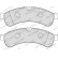 Kit de plaquettes de frein, frein à disque PREMIER ECO FRICTION FVR4039 Ferodo, Vignette 4