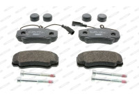 Kit de plaquettes de frein, frein à disque PREMIER ECO FRICTION FVR4054 Ferodo