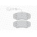 Kit de plaquettes de frein, frein à disque PREMIER ECO FRICTION FVR4054 Ferodo, Vignette 2