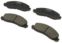 Kit de plaquettes de frein, frein à disque PREMIER ECO FRICTION FVR414 Ferodo