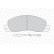 Kit de plaquettes de frein, frein à disque PREMIER ECO FRICTION FVR414 Ferodo, Vignette 4